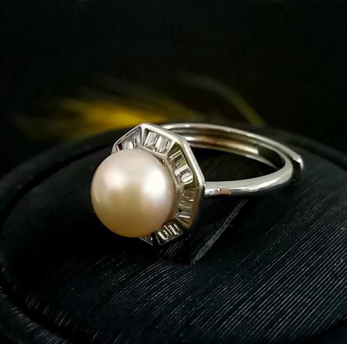 Nhẫn NGọc Trai CHNT01